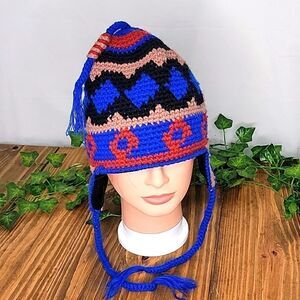 Screamer. Knit Beanie. Lined. OSFA. EUC